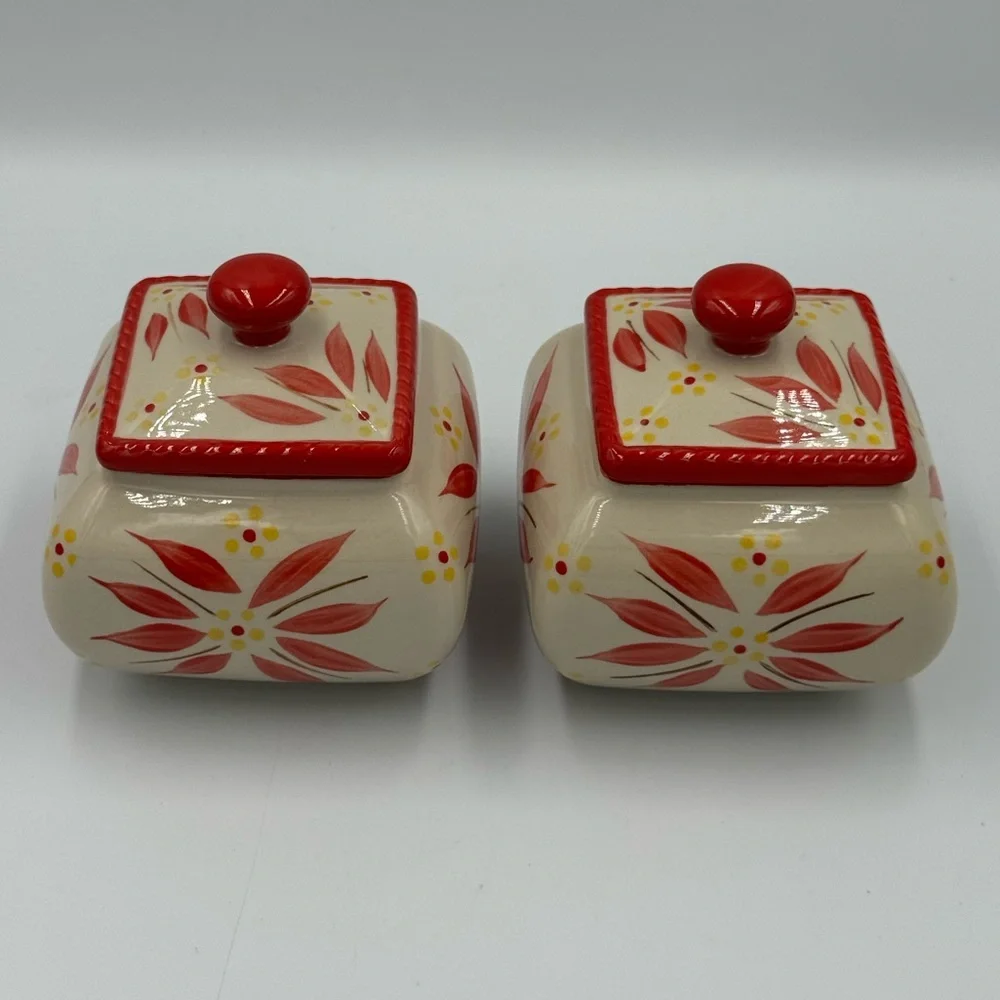 Temp-tations Old World Curved Ramekins with Lids Set of 2